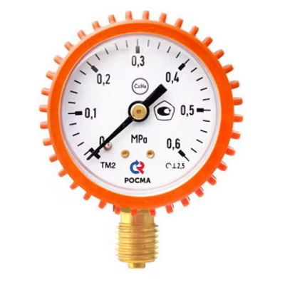 Защитный кожух Росма КЗ-К для манометра ТМ пропан (C3H8), красный