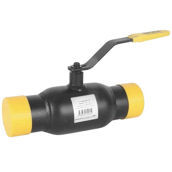 Кран шар. под приварку Broen 11с10фт КШТ 60.002.040.А.16 Ду 40, Ру 1,6 МПа L=190 мм Сталь