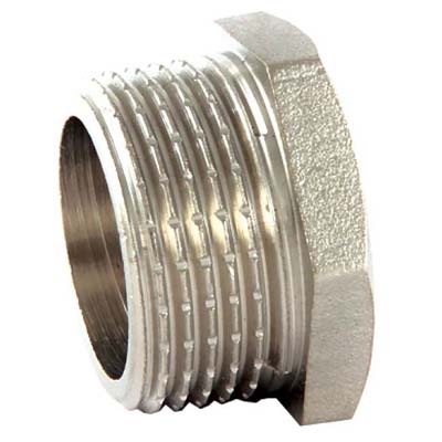 Заглушка (пробка) с наружной резьбой Elsen TIN латунь