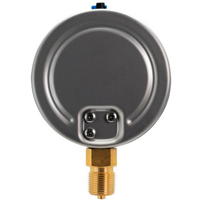 Тягомер радиальный ЮМАС ВП160Н (-16-0 кПа) М20х1.5 ДК160мм, класс точности 1.5, 8400380624