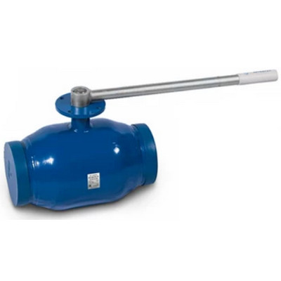 Кран шаровой под приварку Temper 292 Ду400 Ру16 полнопроходной, ISO фланец, сталь 20, 29220400 с голым штоком под привод