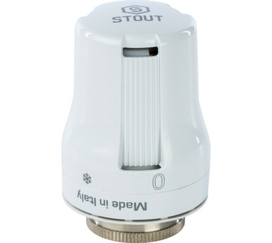 Головка термостатическая (термоголовка) M30x1,5 жидкостная Stout SHT-0002-003015