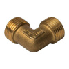 Угол латунный наружная/наружная резьба Stout