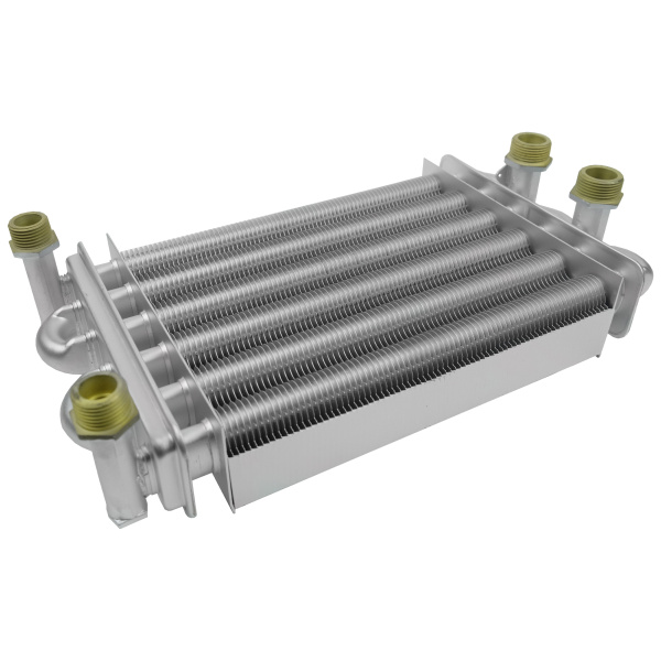 Теплообменник битермический для котлов Electrolux (AA10070030, 10070030, AA07000019, 7000019)