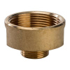 Переходник латунный внутренняя/наружная резьба Stout