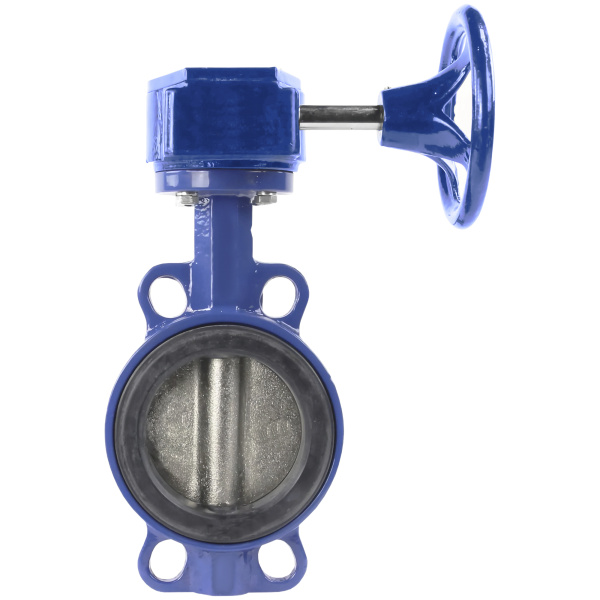 Затвор диск. повор. межфланц. Abra-BUV-VF826D500G Ду 500, Ру 1,6 МПа с редуктором Чугун