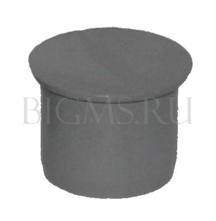 Заглушка для внутренней канализации Ø32 серая Политэк 432000Политэк