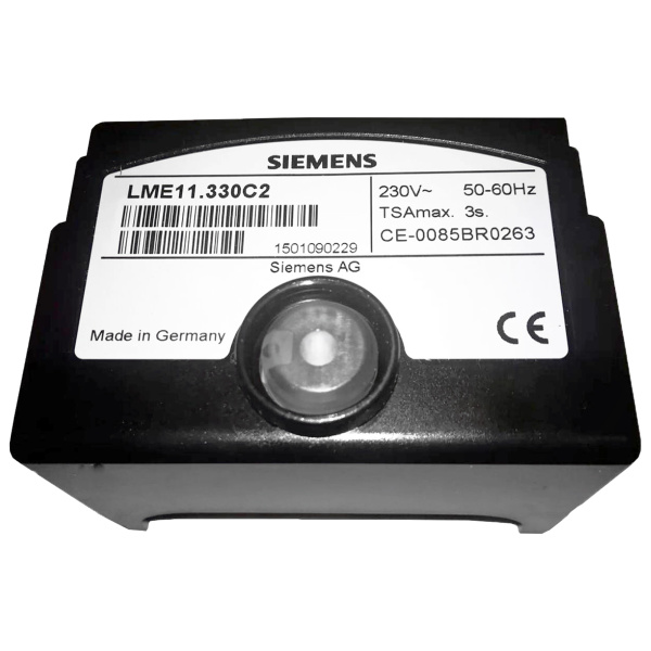 Автомат горения для 1-ступенчатых горелок, без управления исполнит. механизмом, Siemens LME11.330C2
