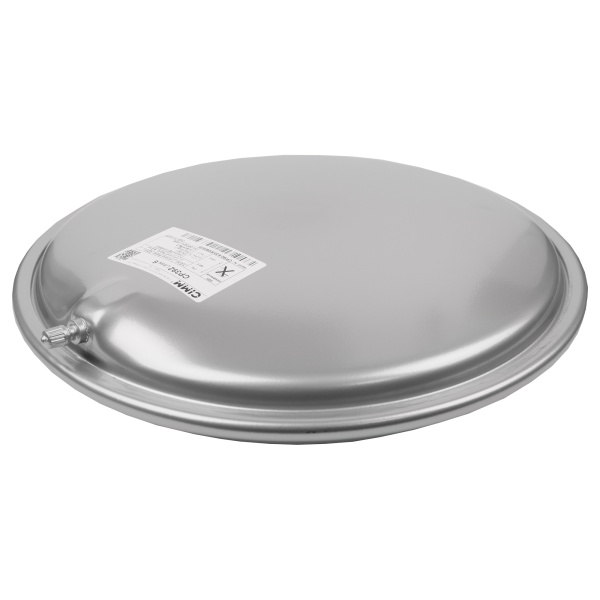 Расширительный бак 6 л 3/8" для котлов Vaillant TurboTec Pro, TurboMax Plus, AtmoTec Pro/Plus, круглый серый, CMM10