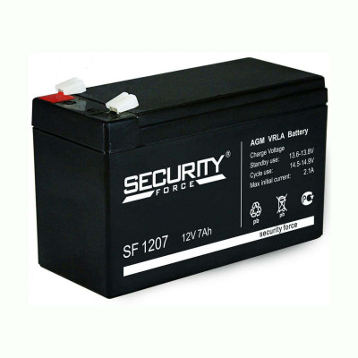 Аккумулятор усиленный12В, 7 Ачl ES-BACC-07 EctoControl ec01028 «Большой Мастер»