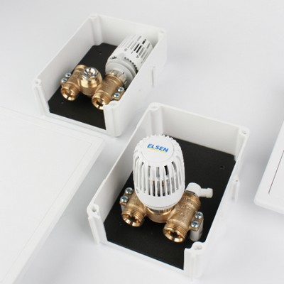 Набор монтажный Thermobox с функцией ограничения температуры обратного потока (закрытая крышка) Elsen ETB01.02