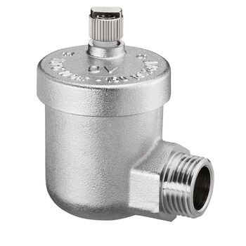 Воздухоотводчик Oventrop 1/2" УГЛОВОЙ Никель БЕЗ отсек. клапана 1088404