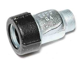 Муфта ремонтная чугунная НАРУЖНАЯ резьба НР АК 11/2" оцинкованная Gebo 17.195.00.05