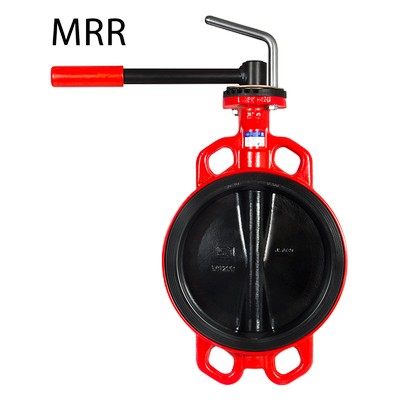 Затвор дисковый поворотный ADL Гранвэл ЗПСС ф/ф Ду200 Ру10 чугунный с рукояткой, FG(W)-3-200-MRR-E