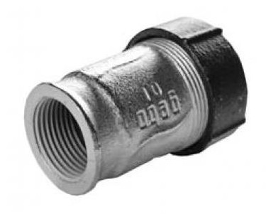 Муфта ремонтная чугунная внутренняя резьба ВР IК 11/2" оцинкованная Gebo 17.195.01.05