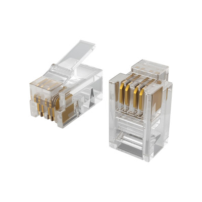 Коннектор 4P4C (RJ11) ES-CNRJ-11 EctoControl ec01062 «Большой Мастер»