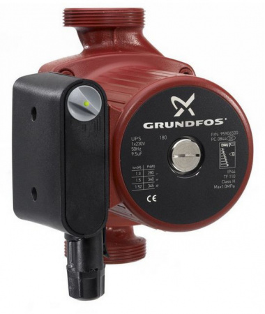 Насос циркуляционный для отопления Grundfos UPS 25-80/180 230В 95906440